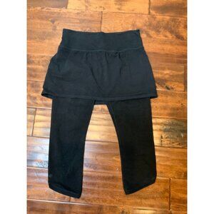 Athleta Black Elation Skort w/ Leggings, Size Medium